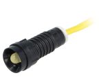 Indicator lamp LED, LY-D5-230AC, 230VAC, yellow, IP40