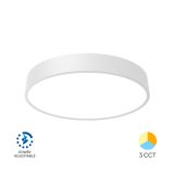 LED плафон, 36W, 230VAC, 3800lm, 3в1, IP20, BH16-04380, кръг