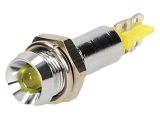 Индикаторна лампа LED, SMBD06104, 24~28VAC, жълт