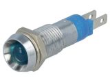 Indicator lamp LED, SMBD08414, 24~28VDC, blue, IP67