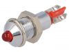 Indicator lamp LED, SMQD06002, 12~14VDC, red, IP40
