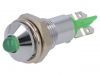 Indicator lamp LED, SMQD06202, 12~14VDC, green, IP40