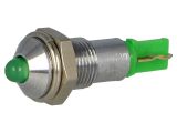 Индикаторна лампа LED, SMQD06204, 24~28VDC, зелен, IP40