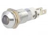 Индикаторна лампа LED, SMQD08614, 24~28VDC, бял, IP40