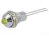 Indicator lamp LED, SMQS061, 2.1VDC, yellow, IP40