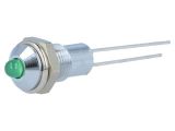Indicator lamp LED, SMQS062, 2.1VDC, green, IP40