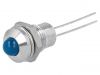Indicator lamp LED, SMQS084, 2.2VDC, blue, IP40