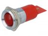 Indicator lamp LED, SSBD 22H0249, 24~28VAC, red, IP67