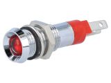Индикаторна лампа LED, SWBU08014, 24~28VAC, червен, IP67