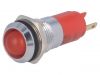 Indicator lamp LED, SWBU14022A, 12~14VAC, red, IP67
