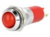 Indicator lamp LED, SWBU14024A, 24~28VAC, red, IP67