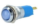 Индикаторна лампа LED, SWBU14424A, 24~28VAC, син, IP67