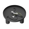 Spotlight fixture, BH04-00881, 3x35W, GU10, black - 3