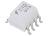 Optocoupler FOD2742B, transistor output, 1 channel, DIP8