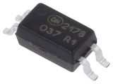 Optocoupler FODM217B, transistor output, 1 channel, Mini-flat 4pin