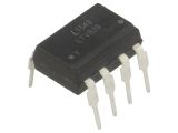 Optocoupler LTV-829, transistor output, 2 channels, DIP8