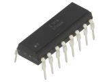Optocoupler LTV-844, transistor output, 4 channels, DIP16
