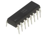Optocoupler LTV-846, transistor output, 4 channels, DIP16
