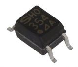 Оптрон PC354N1J000F, транзисторен изход, 1 канал, Mini-flat 4pin