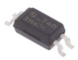 Optocoupler PC3H4J00001H, transistor output, 1 channel, Mini-flat 4pin