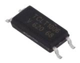 Optocoupler TCLT1006, transistor output, 1 channel, SOP4L