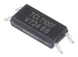 Оптрон TCLT1007, транзисторен изход, 1 канал, SOP4L