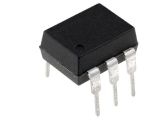 Оптрон TIL111-ISO, транзисторен изход, 1 канал, DIP6