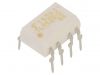 Optocoupler TLP620-2F, transistor output, 2 channels, DIP8