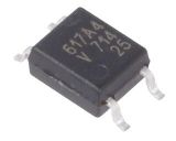Оптрон VOM617A-4T, транзисторен изход, 1 канал, SOP4