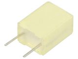 Capacitor,  polyester, ±10%, 63VDC / 40VAC, 1uF, THT, R82DC4100AA60K