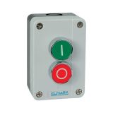 Double Push Button EL1-B213, 230VAC, 6 A, 1NО+1NC