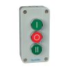 Triple Push Button EL1-BP339, 230VAC, 6 A, 2NО+1NЗ