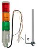 Сигнална колона LTA205-3 220V, 220 VAC, 10W, IP44, червен/жълт/зелен цвят 
 - 1