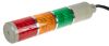 Сигнална колона LTA205-3 220V, 220 VAC, 10W, IP44, червен/жълт/зелен цвят 
 - 2