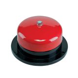 Alarm bell, 220VAC, 85dB, IP44, red color, Elmark CB-4 230V