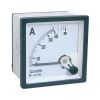 Analog ammeter SD72, 0-200 A, AC, 72x72mm, Elmark