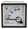Аналогов волтметър SD72, 0-500V, AC, 72x72mm, Elmark
 - 1