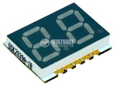 LED display red 7 segment SMD - VIKIWAT