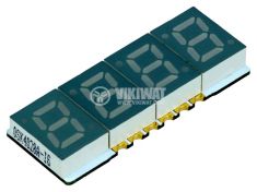 LED display red 7 segment SMD - VIKIWAT
