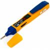 Mains tester with buzzer, blue/yellow, 70-250VAC, 0641H, GAO
