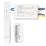Three-channel switch with RF remote control, 230VAC, 2A, IP20, surface mount