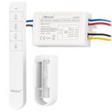 Four-channel switch with RF remote control, 230VAC, 2A, IP20, surface mount