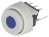 Button switch, for keyboard, ON-ON, 0.1A/30VDC, DPDT, round