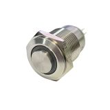 Бутонен превключвател, вандалоустойчив, OFF-ON, 5A/250VAC, SPDT, GQ16H-10EL/S