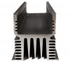 Aluminum cooling radiator profile for SSR relays 100A 190mm oxidized - 1