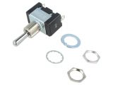 Toggle switch ET105E12-Z, 5A/125VAC, SP3T, ON-OFF-ON