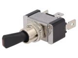 Toggle switch R13-423L1-01-HWR, 20A/12VDC, SPST, OFF-ON