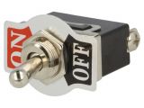 ЦК ключ TSP104AA1, 10A/250VAC, SPST, (ON)-OFF