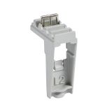 Plug distribution module L2 405248, сив, 80A, 400VAC, Legrand