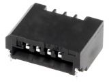 Connector FFC(FPC), 4 contacts, socket, horizontal, 04FMN-SMT-A-TF